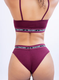 ZHACOIRY Cheeky Pants Back View - Soft Everyday Underwear