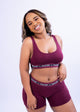 Sports Bra Burgundy